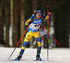 Johanna Skottheim of Sweden competing during Women Sprint race of BMW IBU Biathlon World cup in Pokljuka, Slovenia. Women Sprint race of BMW IBU Biathlon World cup was held in Pokljuka, Slovenia, on Thursday 5th of January 2023.