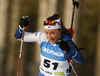 Nastassia Kinnunen of Finland competing during Women Sprint race of BMW IBU Biathlon World cup in Pokljuka, Slovenia. Women Sprint race of BMW IBU Biathlon World cup was held in Pokljuka, Slovenia, on Thursday 5th of January 2023.