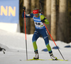 Anamarija Lampic of Slovenia competing during Women Sprint race of BMW IBU Biathlon World cup in Pokljuka, Slovenia. Women Sprint race of BMW IBU Biathlon World cup was held in Pokljuka, Slovenia, on Thursday 5th of January 2023.