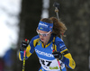 Mona Brorsson of Sweden competing during Women Sprint race of BMW IBU Biathlon World cup in Pokljuka, Slovenia. Women Sprint race of BMW IBU Biathlon World cup was held in Pokljuka, Slovenia, on Thursday 5th of January 2023.