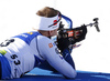 Jaakko Ranta of Finland during zeroing before start of the Men Sprint race of BMW IBU Biathlon World cup in Pokljuka, Slovenia. Men Sprint race of BMW IBU Biathlon World cup was held in Pokljuka, Slovenia, on Friday 6th of January 2023.