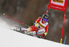 Lara Gut-Behrami of Switzerland skiing in the first run of the women giant slalom race of Audi FIS Alpine skiing World cup in Kranjska Gora, Slovenia. Women Golden Fox Trophy giant slalom race of Audi FIS Alpine skiing World cup, was held in Kranjska Gora, Slovenia, on Saturday, 7th of January 2023.