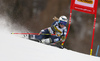 Ragnhild Mowinckel of Norway skiing in the first run of the women giant slalom race of Audi FIS Alpine skiing World cup in Kranjska Gora, Slovenia. Women Golden Fox Trophy giant slalom race of Audi FIS Alpine skiing World cup, was held in Kranjska Gora, Slovenia, on Saturday, 7th of January 2023.