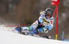 Ana Bucik of Slovenia skiing in the first run of the women giant slalom race of Audi FIS Alpine skiing World cup in Kranjska Gora, Slovenia. Women Golden Fox Trophy giant slalom race of Audi FIS Alpine skiing World cup, was held in Kranjska Gora, Slovenia, on Saturday, 7th of January 2023.