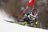 Lisa Nyberg of Sweden skiing in the first run of the women giant slalom race of Audi FIS Alpine skiing World cup in Kranjska Gora, Slovenia. Women Golden Fox Trophy giant slalom race of Audi FIS Alpine skiing World cup, was held in Kranjska Gora, Slovenia, on Saturday, 7th of January 2023.