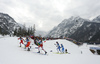 Women heat 1 with Anne Kyllonen of Finland skiing in women finals of the Cross country skiing sprint race of FIS Nordic skiing World Championships 2023 in Planica, Slovenia. Cross country skiing sprint race of FIS Nordic skiing World Championships 2023 were held in Planica Nordic Center in Planica, Slovenia, on Thursday, 23rd of February 2023.