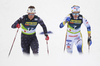 Julia Kern of USA and Linn Svahn of Sweden skiing in women finals of the Cross country skiing sprint race of FIS Nordic skiing World Championships 2023 in Planica, Slovenia. Cross country skiing sprint race of FIS Nordic skiing World Championships 2023 were held in Planica Nordic Center in Planica, Slovenia, on Thursday, 23rd of February 2023.