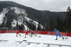 Paal Golberg of Norway skiing in men finals of the Cross country skiing sprint race of FIS Nordic skiing World Championships 2023 in Planica, Slovenia. Cross country skiing sprint race of FIS Nordic skiing World Championships 2023 were held in Planica Nordic Center in Planica, Slovenia, on Thursday, 23rd of February 2023.