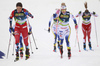 Kristine Stavaas Skistad of Norway and Emma Ribom of Sweden skiing in women finals of the Cross country skiing sprint race of FIS Nordic skiing World Championships 2023 in Planica, Slovenia. Cross country skiing sprint race of FIS Nordic skiing World Championships 2023 were held in Planica Nordic Center in Planica, Slovenia, on Thursday, 23rd of February 2023.