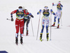 Tiril Udnes Weng of Norway and Linn Svahn of Sweden skiing in women finals of the Cross country skiing sprint race of FIS Nordic skiing World Championships 2023 in Planica, Slovenia. Cross country skiing sprint race of FIS Nordic skiing World Championships 2023 were held in Planica Nordic Center in Planica, Slovenia, on Thursday, 23rd of February 2023.