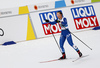 Annika Malacinski of USA skiing in women Nordic combined race of FIS Nordic skiing World Championships 2023 in Planica, Slovenia. Nordic combined skiing race of FIS Nordic skiing World Championships 2023 were held in Planica Nordic Center in Planica, Slovenia, on Friday, 24th of February 2023.