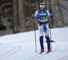 Eric Rosjoe of Sweden skiing  before the start of the men cross country skiing skiathlon (15km classic and 15km free) race of FIS Nordic skiing World Championships 2023 in Planica, Slovenia. Cross country skiing skiathlon race of FIS Nordic skiing World Championships 2023 were held in Planica Nordic Center in Planica, Slovenia, on Friday, 24th of February 2023.