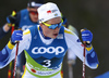 William Poromaa of Sweden skiing in men cross country skiing skiathlon (15km classic and 15km free) race of FIS Nordic skiing World Championships 2023 in Planica, Slovenia. Cross country skiing skiathlon race of FIS Nordic skiing World Championships 2023 were held in Planica Nordic Center in Planica, Slovenia, on Friday, 24th of February 2023.