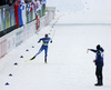 Perttu Hyvarinen of Finland skiing in men cross country skiing skiathlon (15km classic and 15km free) race of FIS Nordic skiing World Championships 2023 in Planica, Slovenia. Cross country skiing skiathlon race of FIS Nordic skiing World Championships 2023 were held in Planica Nordic Center in Planica, Slovenia, on Friday, 24th of February 2023.