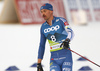 Perttu Hyvarinen of Finland skiing in men cross country skiing skiathlon (15km classic and 15km free) race of FIS Nordic skiing World Championships 2023 in Planica, Slovenia. Cross country skiing skiathlon race of FIS Nordic skiing World Championships 2023 were held in Planica Nordic Center in Planica, Slovenia, on Friday, 24th of February 2023.