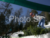 Martin Koch of Austria takes off during first training jump of FIS Ski jumping World Cup finals in Planica, Slovenia. Training and qualification sessions for FIS Ski jumping World cup were held in Planica, Slovenia, on K215 ski flying hill on 13th of March, 2008.  <br> FIS Ski jumping World cup finals were held in Planica, Slovenia between 13th and 16th of March 2008.
