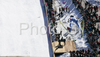 Thomas Morgenstern of Austria soars through the air during first training jump of FIS Ski jumping World Cup finals in Planica, Slovenia. Training and qualification sessions for FIS Ski jumping World cup were held in Planica, Slovenia, on K215 ski flying hill on 13th of March, 2008.  <br> FIS Ski jumping World cup finals were held in Planica, Slovenia between 13th and 16th of March 2008.
