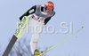 Roar Ljoekelsoey of Norway soars through the air during training jump of FIS Ski jumping World Cup finals in Planica, Slovenia. Training session for FIS Ski jumping World cup was held in Planica, Slovenia, on K215 ski flying hill on 14th of March, 2008.  <br> FIS Ski jumping World cup finals were held in Planica, Slovenia between 13th and 16th of March 2008.
