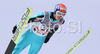 David Lazzaroni of France soars through the air during training jump of FIS Ski jumping World Cup finals in Planica, Slovenia. Training session for FIS Ski jumping World cup was held in Planica, Slovenia, on K215 ski flying hill on 14th of March, 2008.  <br> FIS Ski jumping World cup finals were held in Planica, Slovenia between 13th and 16th of March 2008.
