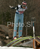 Bjoern Einar Romoeren of Norway takes off during training jump of FIS Ski jumping World Cup finals in Planica, Slovenia. Training session for FIS Ski jumping World cup was held in Planica, Slovenia, on K215 ski flying hill on 14th of March, 2008.  <br> FIS Ski jumping World cup finals were held in Planica, Slovenia between 13th and 16th of March 2008.
