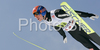 Anders Jacobsen of Norway soars through the air during first series of team event of FIS Ski jumping World Cup finals in Planica, Slovenia. Team event of FIS Ski jumping World cup finals was held in Planica, Slovenia, on K215 ski flying hill on 15th of March, 2008.  <br> FIS Ski jumping World cup finals were held in Planica, Slovenia between 13th and 16th of March 2008.

