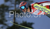 Andreas Kofler of Austria soars through the air during first series of team event of FIS Ski jumping World Cup finals in Planica, Slovenia. Team event of FIS Ski jumping World cup finals was held in Planica, Slovenia, on K215 ski flying hill on 15th of March, 2008.  <br> FIS Ski jumping World cup finals were held in Planica, Slovenia between 13th and 16th of March 2008.
