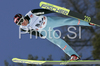 Bjoern Einar Romoeren of Norway soars through the air during first series of team event of FIS Ski jumping World Cup finals in Planica, Slovenia. Team event of FIS Ski jumping World cup finals was held in Planica, Slovenia, on K215 ski flying hill on 15th of March, 2008.  <br> FIS Ski jumping World cup finals were held in Planica, Slovenia between 13th and 16th of March 2008.
