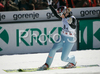 Bjoern Einar Romoeren of Norway reacts after second jump in team event of FIS Ski jumping World Cup finals in Planica, Slovenia. Team event of FIS Ski jumping World cup was held in Planica, Slovenia, on K215 ski flying hill on 15th of March, 2008.  <br> FIS Ski jumping World cup finals were held in Planica, Slovenia between 13th and 16th of March 2008.

