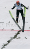 Anders Jacobsen of Norway lands during training jump of FIS Ski jumping World Cup finals in Planica, Slovenia. Training session for race of FIS Ski jumping World cup was held in Planica, Slovenia, on K215 ski flying hill on 16th of March, 2008.  <br> FIS Ski jumping World cup finals were held in Planica, Slovenia between 13th and 16th of March 2008.

