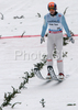 Tom Hilde of Norway lands during training jump of FIS Ski jumping World Cup finals in Planica, Slovenia. Training session for race of FIS Ski jumping World cup was held in Planica, Slovenia, on K215 ski flying hill on 16th of March, 2008.  <br> FIS Ski jumping World cup finals were held in Planica, Slovenia between 13th and 16th of March 2008.
