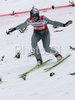 Thomas Morgenstern of Austria lands during training jump of FIS Ski jumping World Cup finals in Planica, Slovenia. Training session for race of FIS Ski jumping World cup was held in Planica, Slovenia, on K215 ski flying hill on 16th of March, 2008.  <br> FIS Ski jumping World cup finals were held in Planica, Slovenia between 13th and 16th of March 2008.
