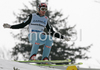 Bjoern Einar Romoeren of Norway lands at 90m in first series of last race of FIS Ski jumping World Cup finals in Planica, Slovenia. Last race of FIS Ski jumping World cup finals was held in Planica, Slovenia, on K215 ski flying hill on 16th of March, 2008.  <br> FIS Ski jumping World cup finals were held in Planica, Slovenia between 13th and 16th of March 2008.
