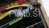 Janne Happonen of Finland soars through the air during first series of last race of FIS Ski jumping World Cup finals in Planica, Slovenia. Last race of FIS Ski jumping World cup finals was held in Planica, Slovenia, on K215 ski flying hill on 16th of March, 2008.  <br> FIS Ski jumping World cup finals were held in Planica, Slovenia between 13th and 16th of March 2008.
