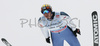 Janne Ahonen of Finland soars through the air in second jump of last race of FIS Ski jumping World Cup finals in Planica, Slovenia. Last race of FIS Ski jumping World cup was held in Planica, Slovenia, on K215 ski flying hill on 16th of March, 2008.  <br> FIS Ski jumping World cup finals were held in Planica, Slovenia between 13th and 16th of March 2008.
