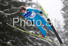 Sami Niemi of Finland during qualifications for FIS Ski jumping World cup in Engelberg, Switzerland. Qualifications for FIS Ski jumping World cup in Engelberg, Switzerland, were held on Friday, 19th of December 2008 in Engelberg, Switzerland
