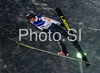 Robert Kranjec of Slovenia during qualifications for FIS Ski jumping World cup in Engelberg, Switzerland. Qualifications for FIS Ski jumping World cup in Engelberg, Switzerland, were held on Friday, 19th of December 2008 in Engelberg, Switzerland
