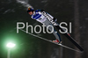 Matti Hautamaeki of Finland during qualifications for FIS Ski jumping World cup in Engelberg, Switzerland. Qualifications for FIS Ski jumping World cup in Engelberg, Switzerland, were held on Friday, 19th of December 2008 in Engelberg, Switzerland

