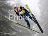 Simon Ammann of Switzerland during qualifications for FIS Ski jumping World cup in Engelberg, Switzerland. Qualifications for FIS Ski jumping World cup in Engelberg, Switzerland, were held on Friday, 19th of December 2008 in Engelberg, Switzerland

