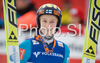 Ville Larinto of Finland during first race of FIS Ski jumping World cup in Engelberg, Switzerland. First of two races for FIS Ski jumping World cup in Engelberg, Switzerland, was held on Saturday, 20th of December 2008 in Engelberg, Switzerland
