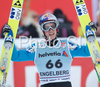 Gregor Schlierenzauer (AUT) during second race of FIS Ski jumping World cup in Engelberg, Switzerland. First of two races for FIS Ski jumping World cup in Engelberg, Switzerland, was held on Sunday, 21th of December 2008 in Engelberg, Switzerland
