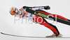 Robert Hrgota of Slovenia soars through the air during first round of day 1 of FIS Ski jumping World Cup finals in Planica, Slovenia. First day of FIS Ski jumping World cup finals was held on Friday, 20th of March 2009 in Planica, Slovenia.
