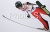 Seventh placed Robert Kranjec of Slovenia soars through the air during first round of day 1 of FIS Ski jumping World Cup finals in Planica, Slovenia. First day of FIS Ski jumping World cup finals was held on Friday, 20th of March 2009 in Planica, Slovenia.
