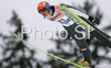 Roar Ljoekelsoey of Norway soars through the air during first round of day 1 of FIS Ski jumping World Cup finals in Planica, Slovenia. First day of FIS Ski jumping World cup finals was held on Friday, 20th of March 2009 in Planica, Slovenia.
