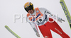 Andreas Kuettel of Switzerland soars through the air during first round of day 1 of FIS Ski jumping World Cup finals in Planica, Slovenia. First day of FIS Ski jumping World cup finals was held on Friday, 20th of March 2009 in Planica, Slovenia.
