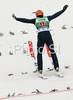 Matti Hautamaeki of Finland lands in first round of Team competition of FIS Ski jumping World Cup finals in Planica, Slovenia. Team competition of FIS Ski jumping World cup finals was held on Saturday, 21st of March 2009 in Planica, Slovenia.
