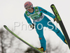 Erik Simon of Germany soars through the air during first round of Team competition of FIS Ski jumping World Cup finals in Planica, Slovenia. Team competition of FIS Ski jumping World cup finals was held on Saturday, 21st of March 2009 in Planica, Slovenia.
