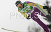 Emmanuel Chedal of France soars through the air during first round of Team competition of FIS Ski jumping World Cup finals in Planica, Slovenia. Team competition of FIS Ski jumping World cup finals was held on Saturday, 21st of March 2009 in Planica, Slovenia.

