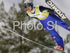 Thomas Morgenstern of Austria soars through the air during first round of Team competition of FIS Ski jumping World Cup finals in Planica, Slovenia. Team competition of FIS Ski jumping World cup finals was held on Saturday, 21st of March 2009 in Planica, Slovenia.
