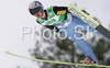Adam Malysz of Poland soars through the air during first round of Team competition of FIS Ski jumping World Cup finals in Planica, Slovenia. Team competition of FIS Ski jumping World cup finals was held on Saturday, 21st of March 2009 in Planica, Slovenia.
