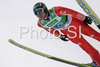 Dimitry Vassiliev of Russia soars through the air during first round of Team competition of FIS Ski jumping World Cup finals in Planica, Slovenia. Team competition of FIS Ski jumping World cup finals was held on Saturday, 21st of March 2009 in Planica, Slovenia.
